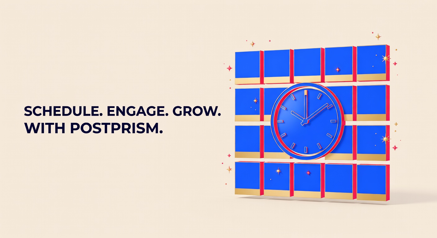 Postprism Instagram post scheduling and caption editor