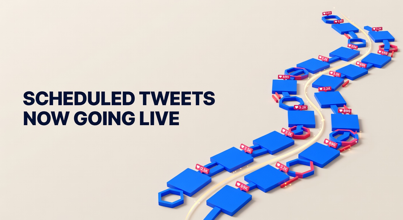 Postprism Twitter/X thread scheduling interface