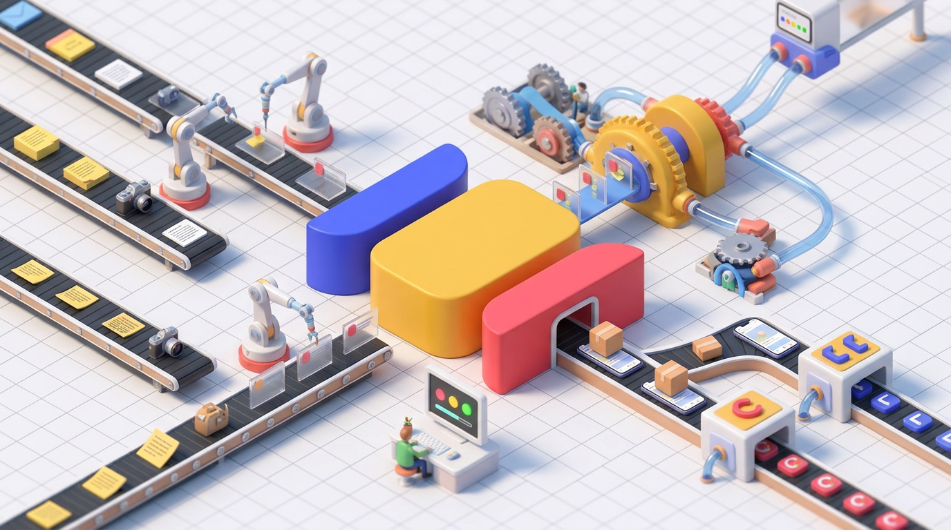 Isometric Miniature 3D preset example