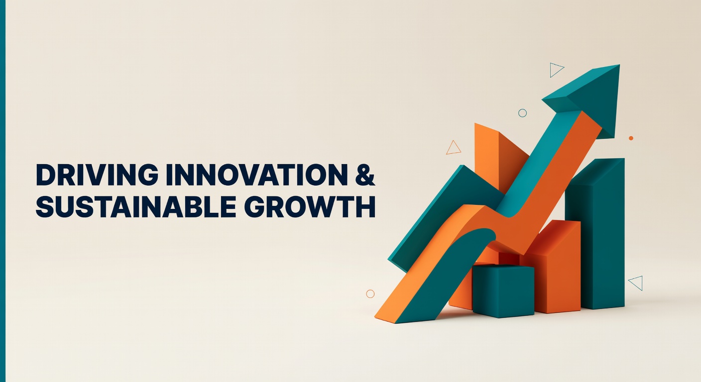 LinkedIn social media post template with bold typography and minimal design