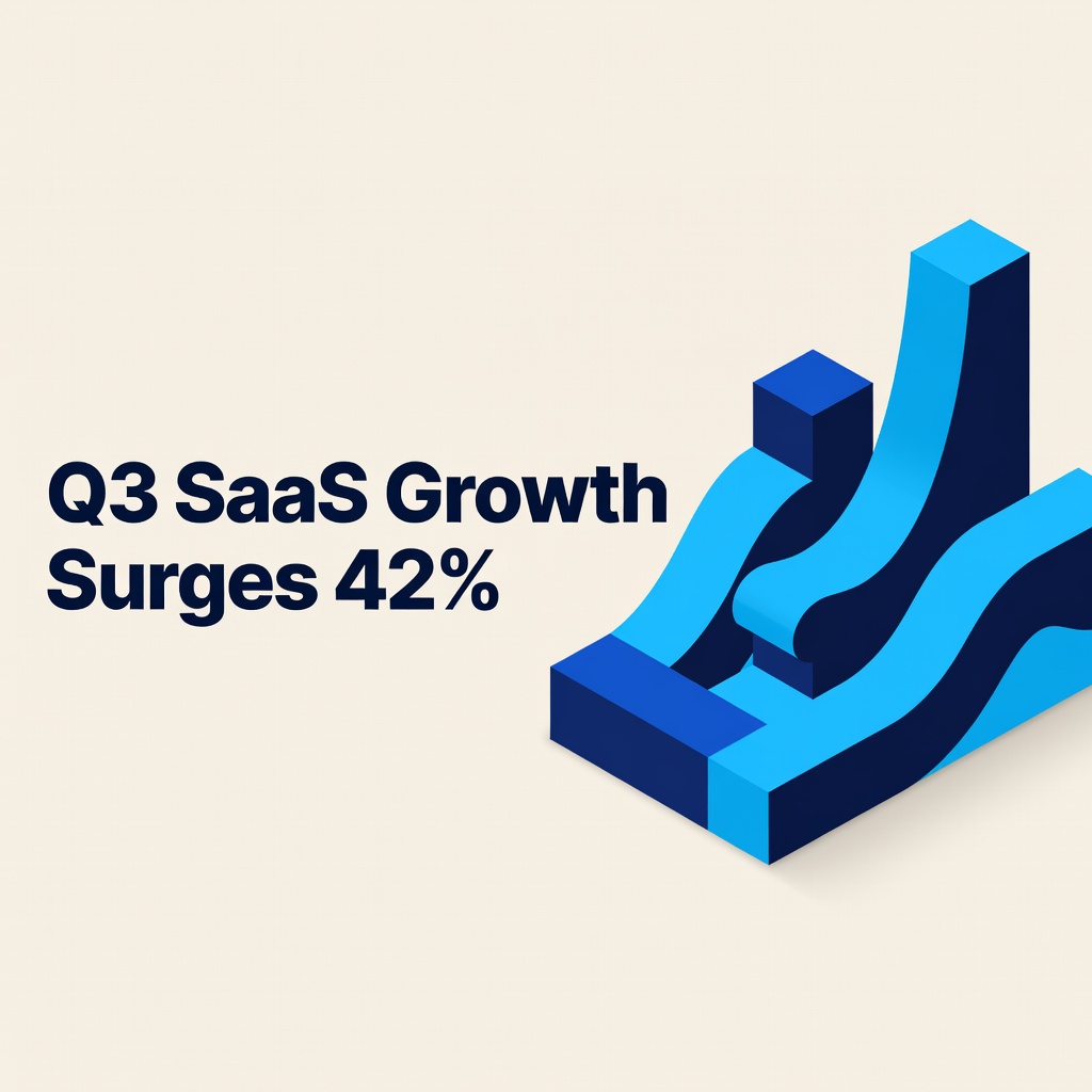Tech SaaS stat highlight social media post